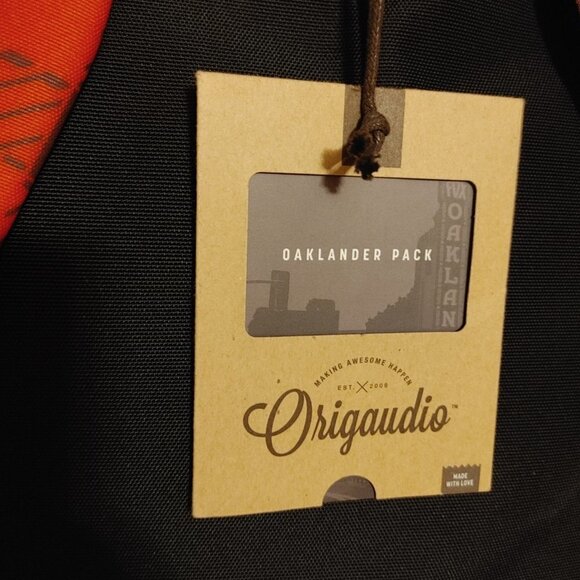 RARE Tim Hortons Backpack BNWT Origaudio Oaklander Pack - Picture 7 of 9